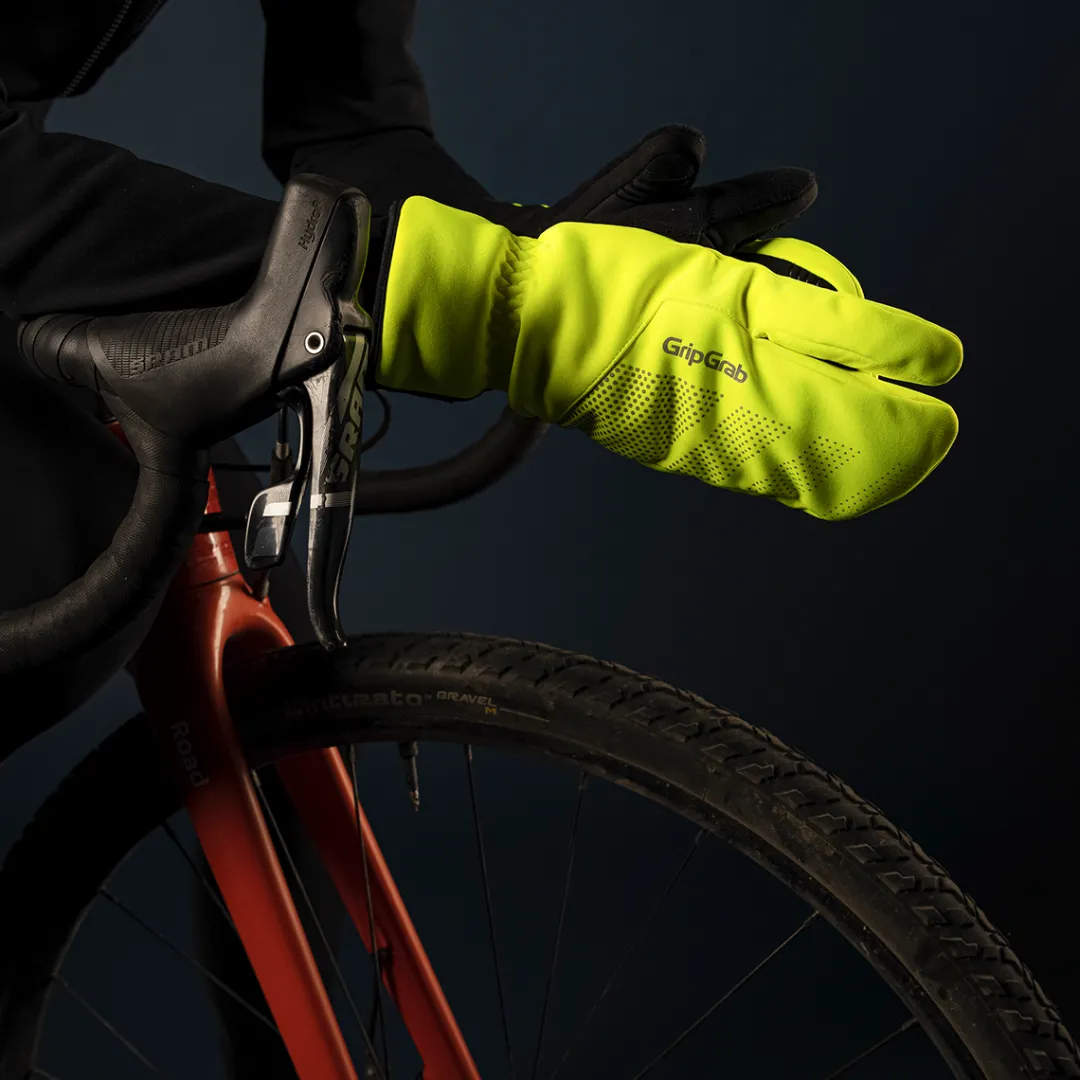ROSE Bikes RIDE WINDPROOF DEEP WINTER LOBSTER GLOVES Winter Cycling Gloves| Full Finger Gloves|Winter Gloves