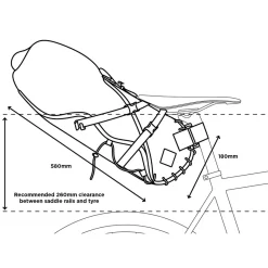 ROSE Bikes SADDLE BAG 18L| Bike Bags