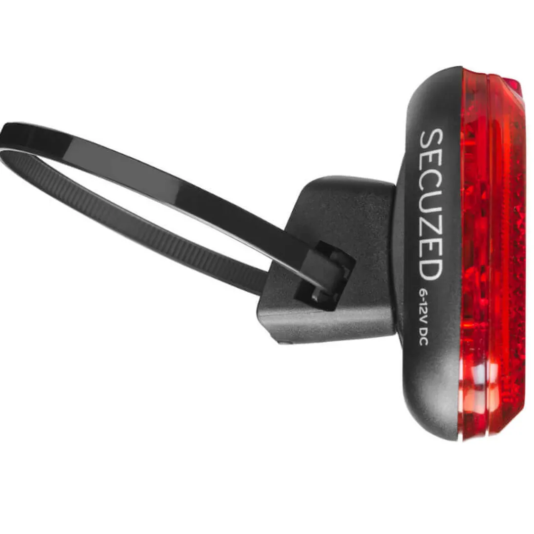 ROSE Bikes SECUZED E BREX LED Rear Light E-Bike With Brake Light| Dynamo-Powered|E-Bike Lights