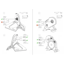 ROSE Bikes Tacx® T2885 Thru Axle Adapter Kit 135 x 10 / 12mm for Neo 2T Smart / Flux S Smart / Flux Roller Trainer| Accessories