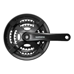 ROSE Bikes TOURNEY FC-TY501 Crankset, 3 x 6-/7-/8-Speed (48-38-28 Teeth)| MTB|City And Touring
