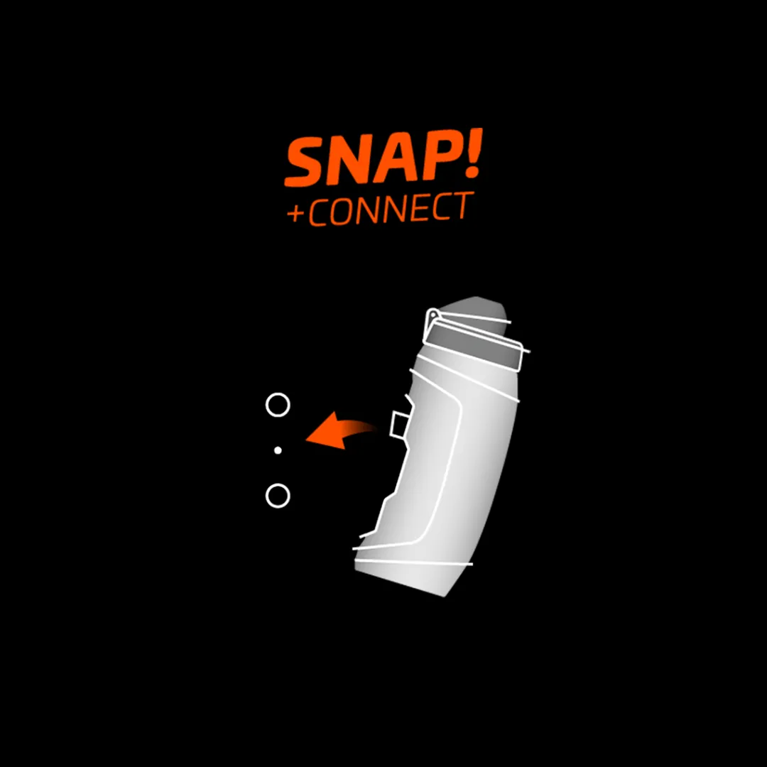 ROSE Bikes TWIST Drink Bottle 590 ml incl. Bike Base Holder| Drink Bottles