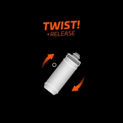ROSE Bikes TWIST Drink Bottle 590 ml incl. Bike Base Holder| Drink Bottles