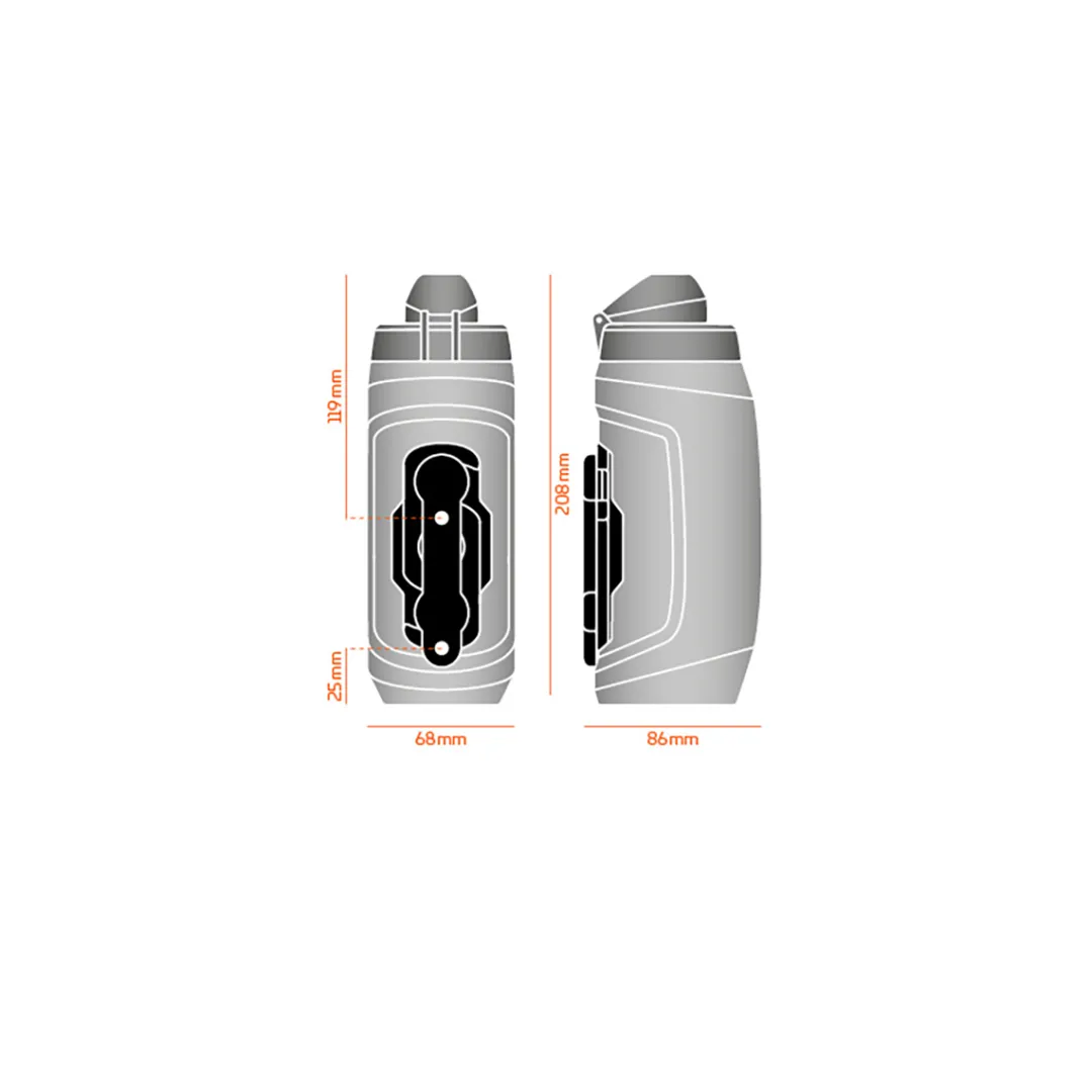 ROSE Bikes TWIST Drink Bottle 590 ml incl. Bike Base Holder| Drink Bottles