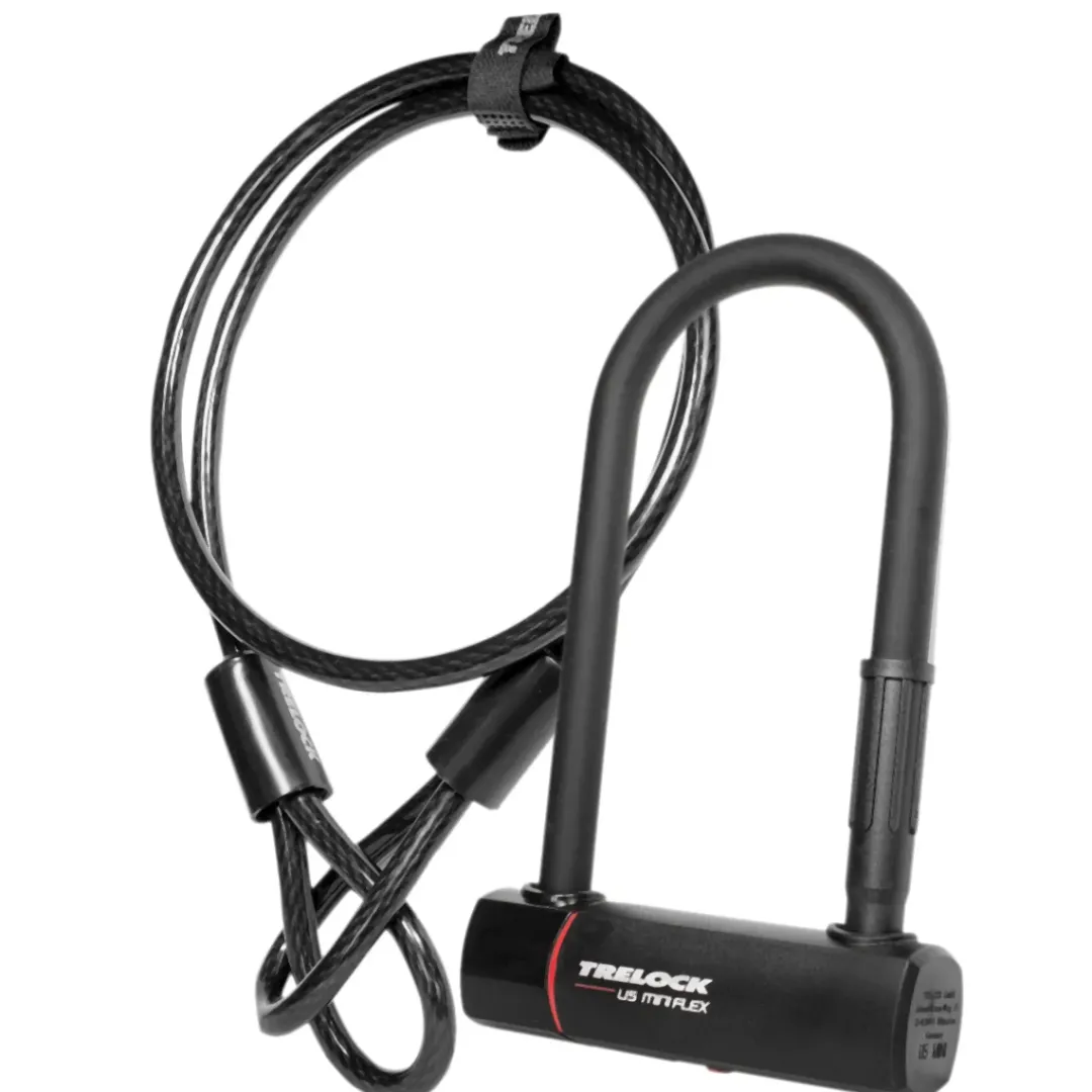 ROSE Bikes U5 Mini Flex U-lock, 18 cm, incl. loop cable| U-Locks